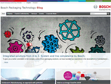 Tablet Screenshot of blog.boschpackaging.com